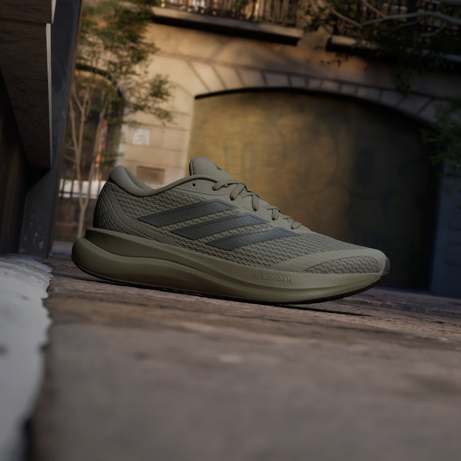 Adidas Tênis Runfalcon 6 — Verde Militar/Pto - .