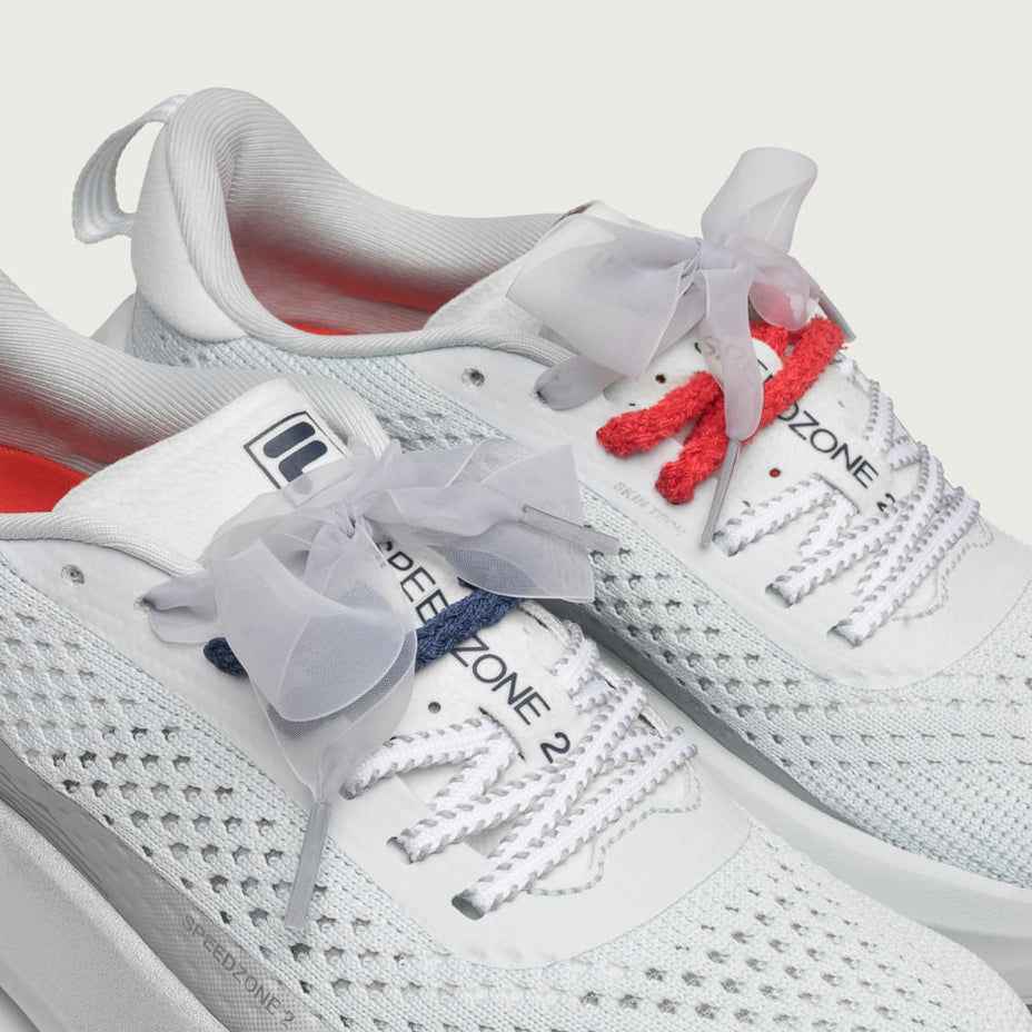 Fila Tenis Speed Zone 2 — Azul Gelo/Branco - 7912