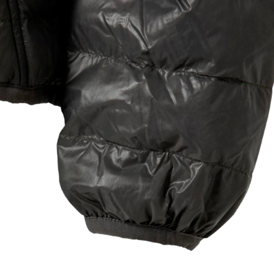 Kailash Jaqueta Puffer Fem. Dupla Face Pluma De Ganso — Chumbo/Off White - .