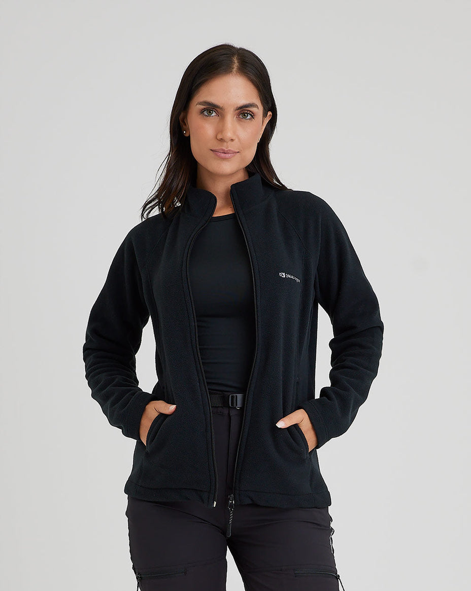Galapagos Jaqueta Fleece Kathmandu Fem. — Preto - 173