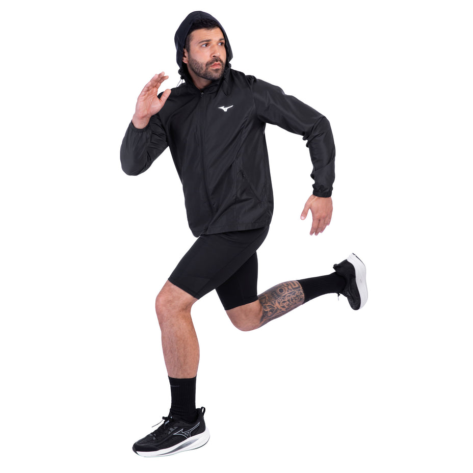 Mizuno Jaqueta Focus M — Preto - PRET90