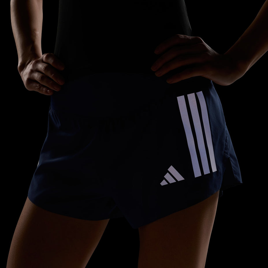 Adidas Short Adi365 2i1 Sh W — Azul - .