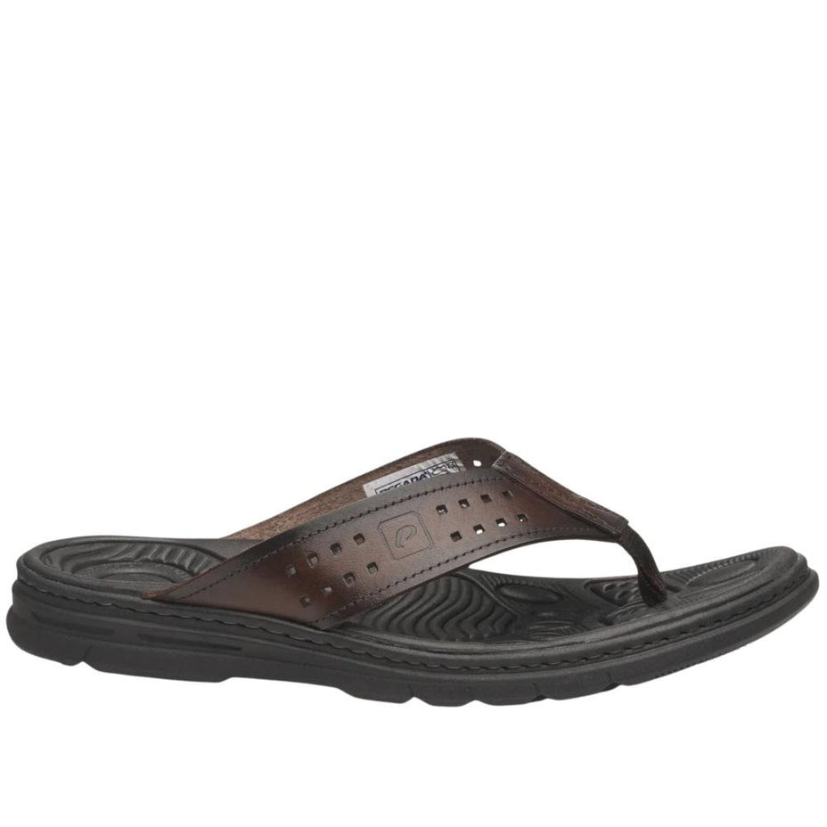 Chinelo Pegada Couro 134202