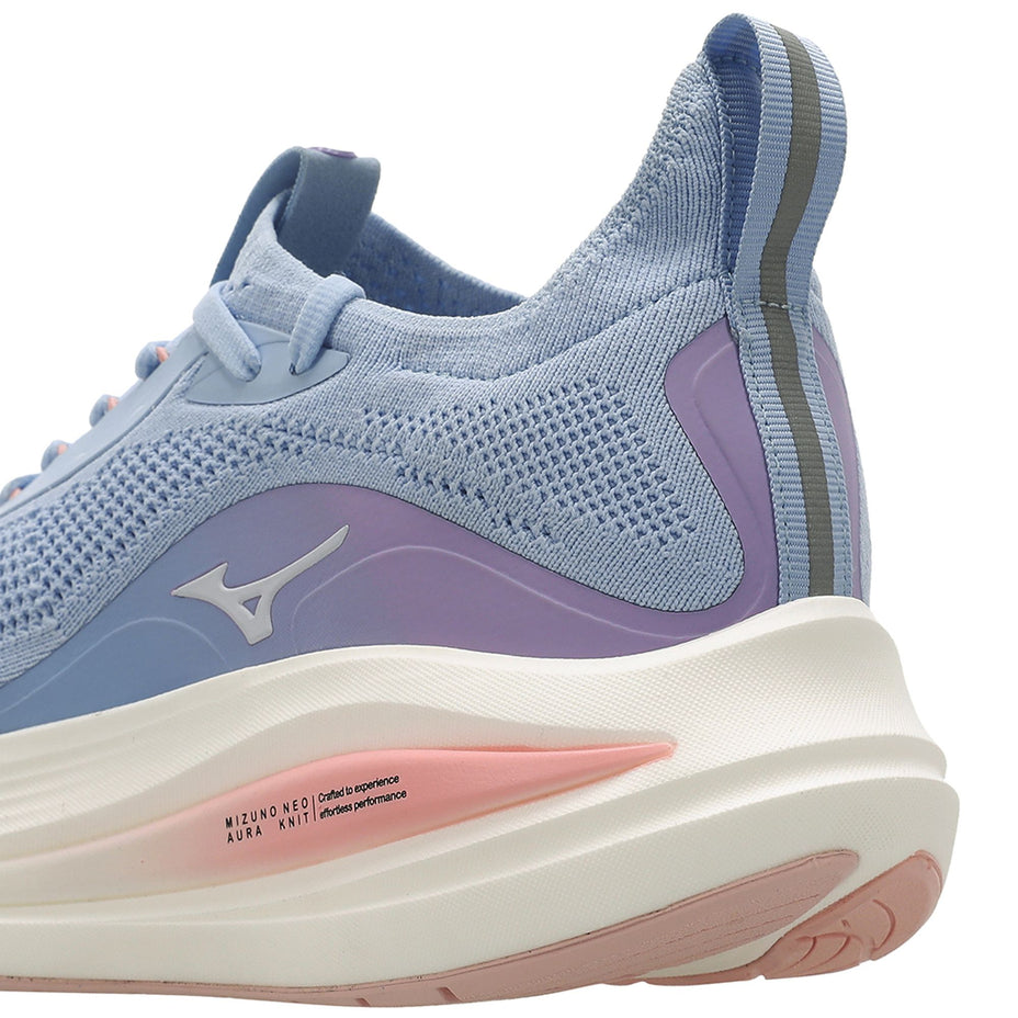 Mizuno Tenis Neo Aura Knit — Azul/Claro