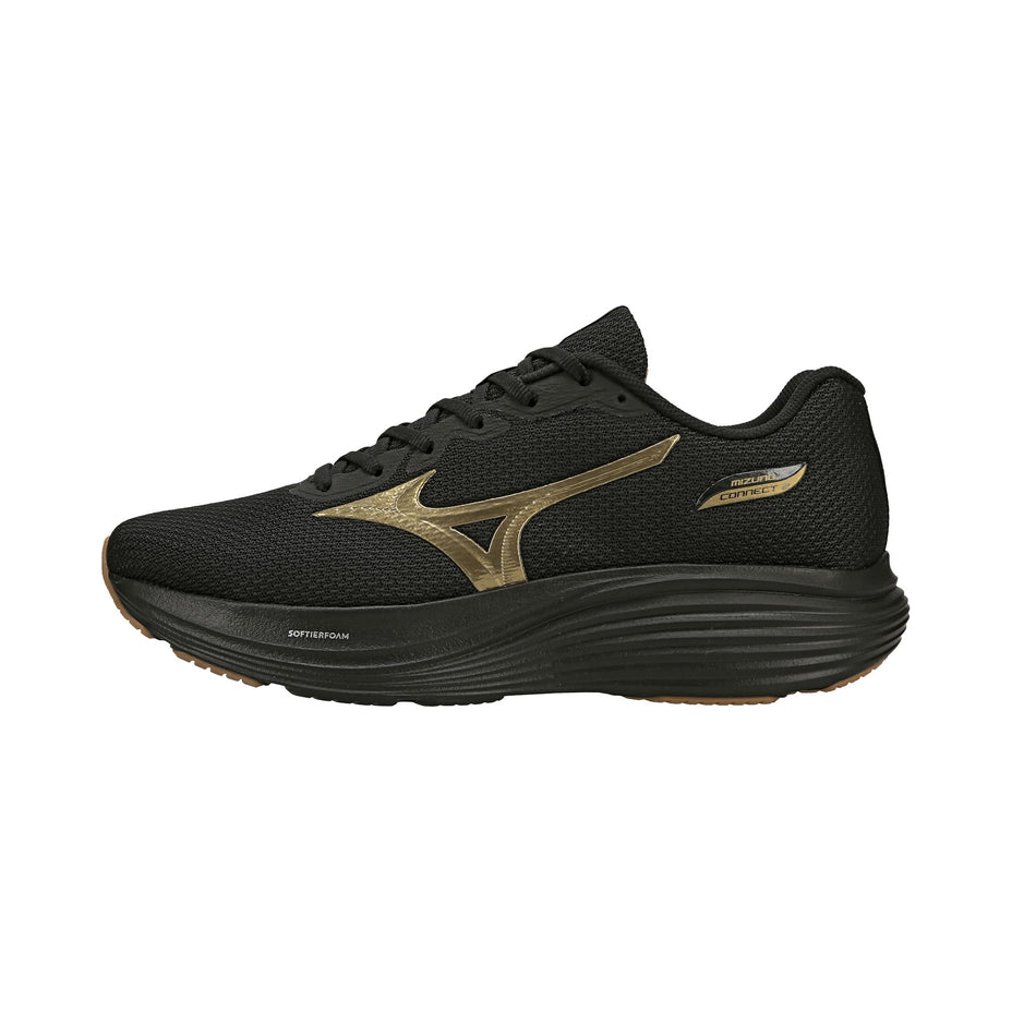 Tênis Mizuno Connect 2 101186186 — Preto/Ouro