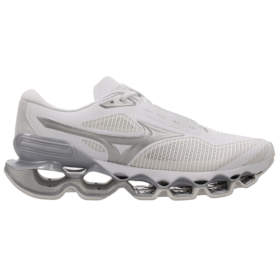 Tênis Mizuno Wave Prophecy 15 102364003 — Branco Prata