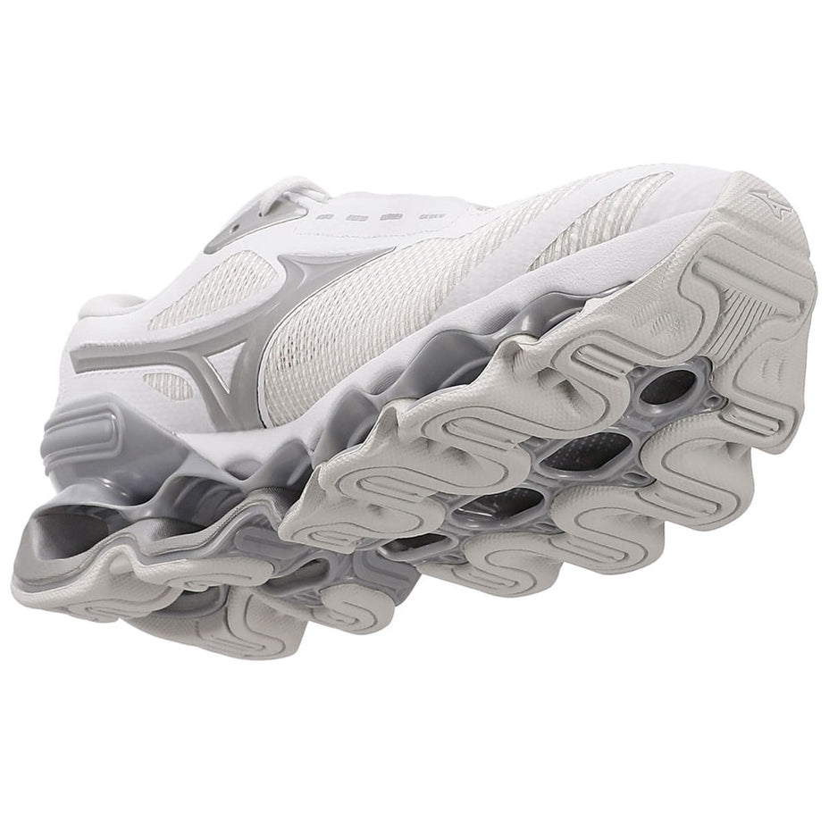 Tênis Mizuno Wave Prophecy 15 102364003 — Branco Prata