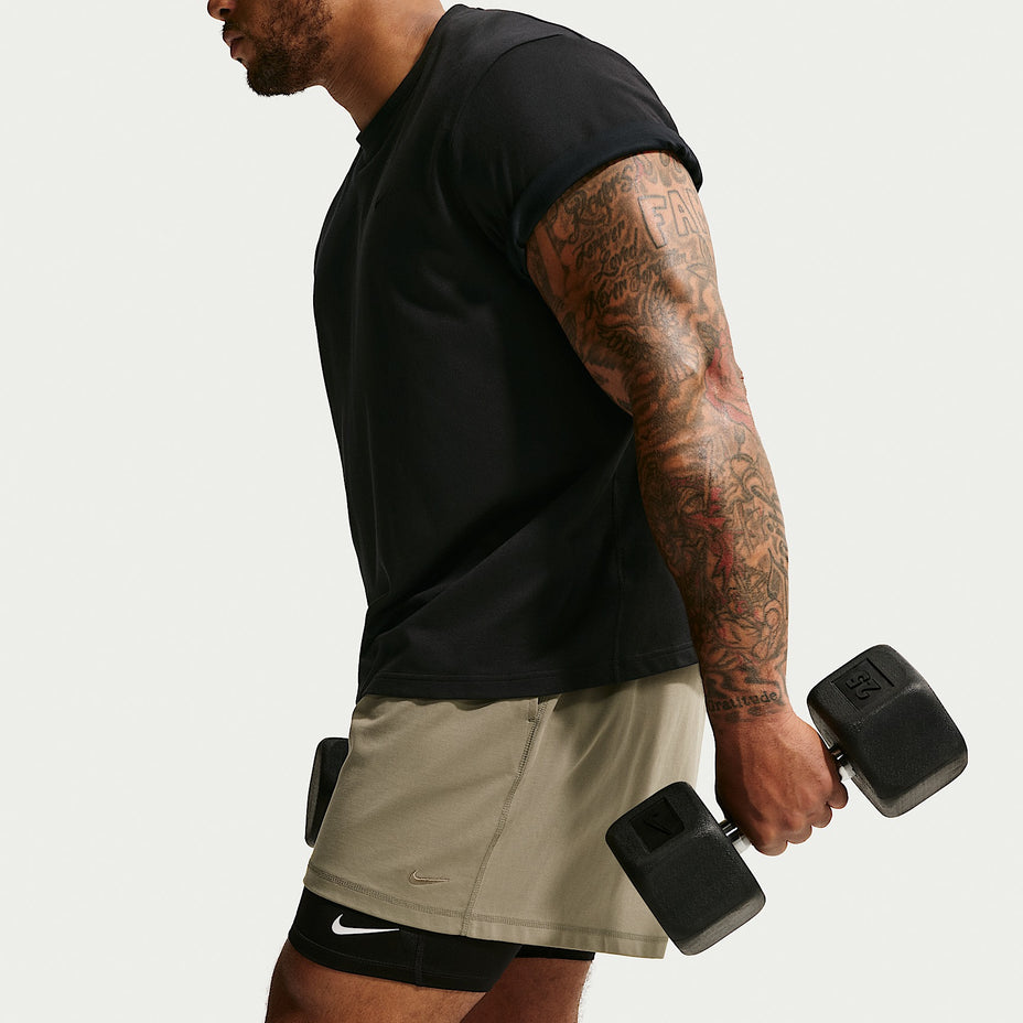 Nike Shorts M Np Df Long Short — Preto - 010
