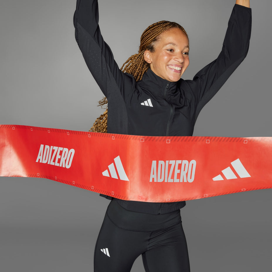 Addias Jaqueta Adizero E Jckt — Preto - .