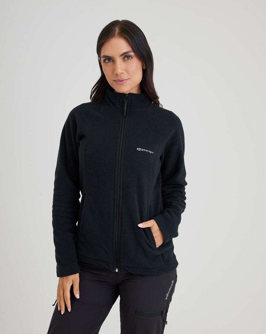 Galapagos Jaqueta Fleece Kathmandu Fem. — Preto - 173