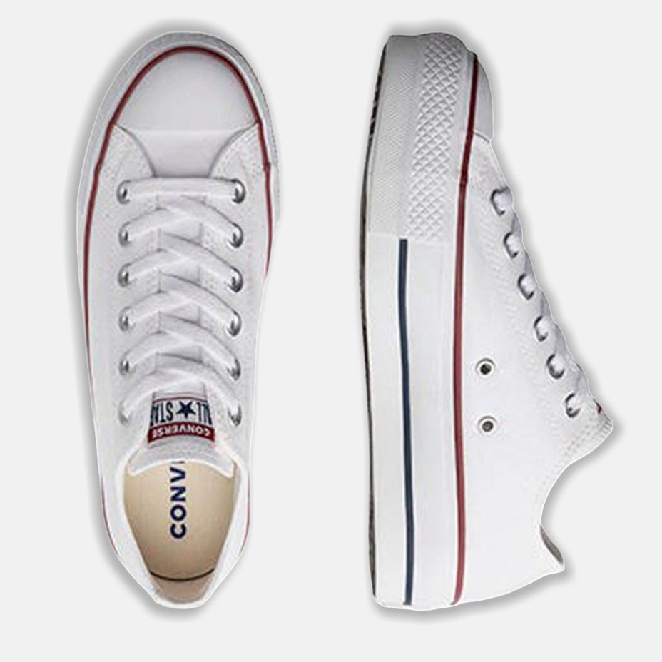 Tênis Converse All Star Chuck Taylor Lift Platform Branco Ct04950003