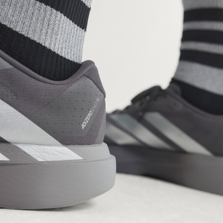 Adidas Tênis Adizero Evo Sl M — Cinza Prata - .