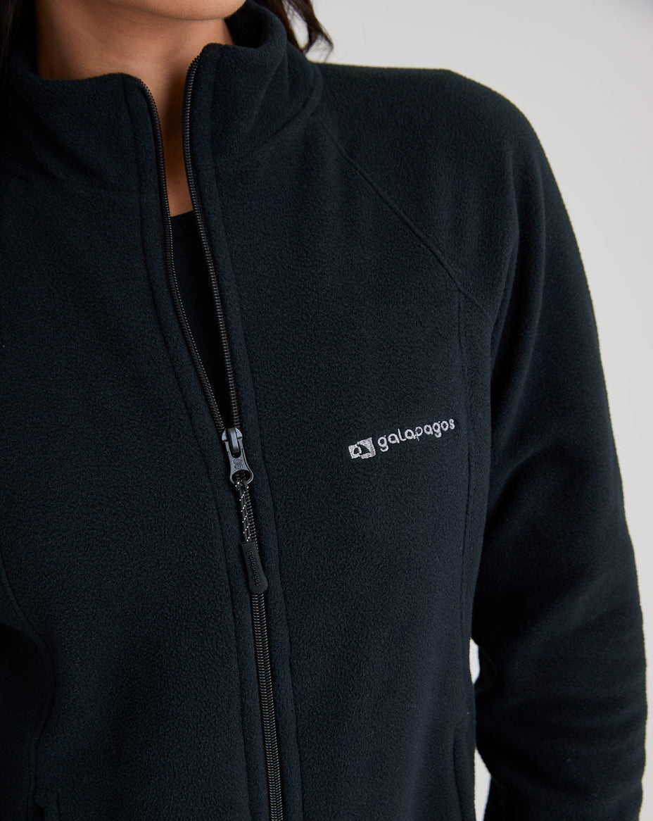 Galapagos Jaqueta Fleece Kathmandu Fem. — Preto - 173