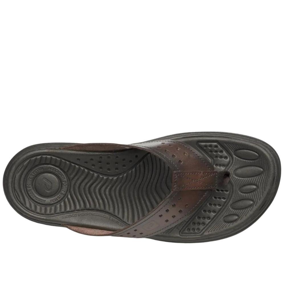 Chinelo Pegada Couro 134202