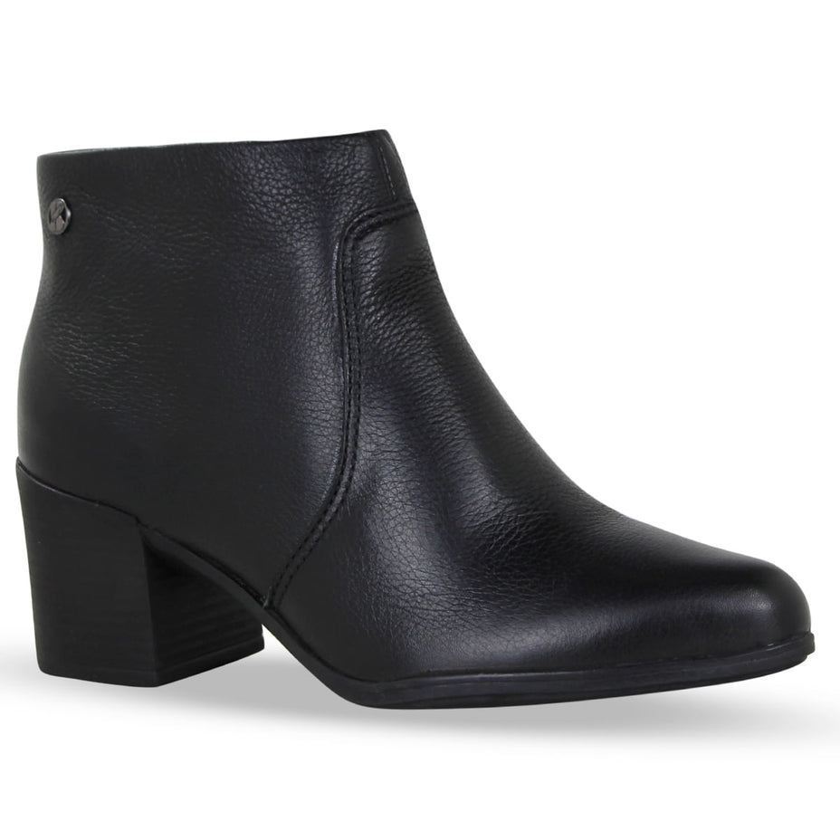 Bota Bottero Cano Baixo Em Couro Burnish 346901