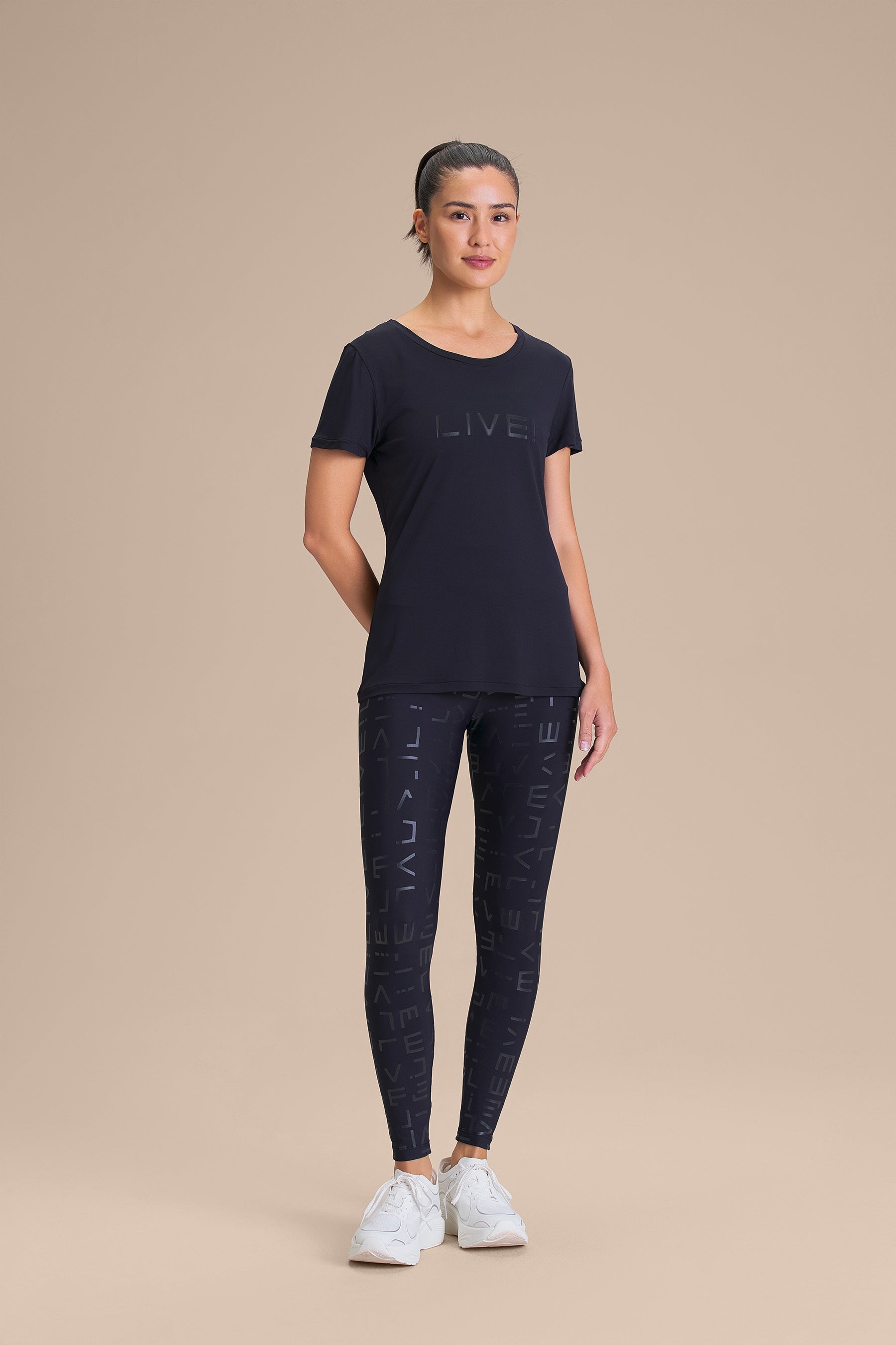 Live Camiseta Icon — Preto