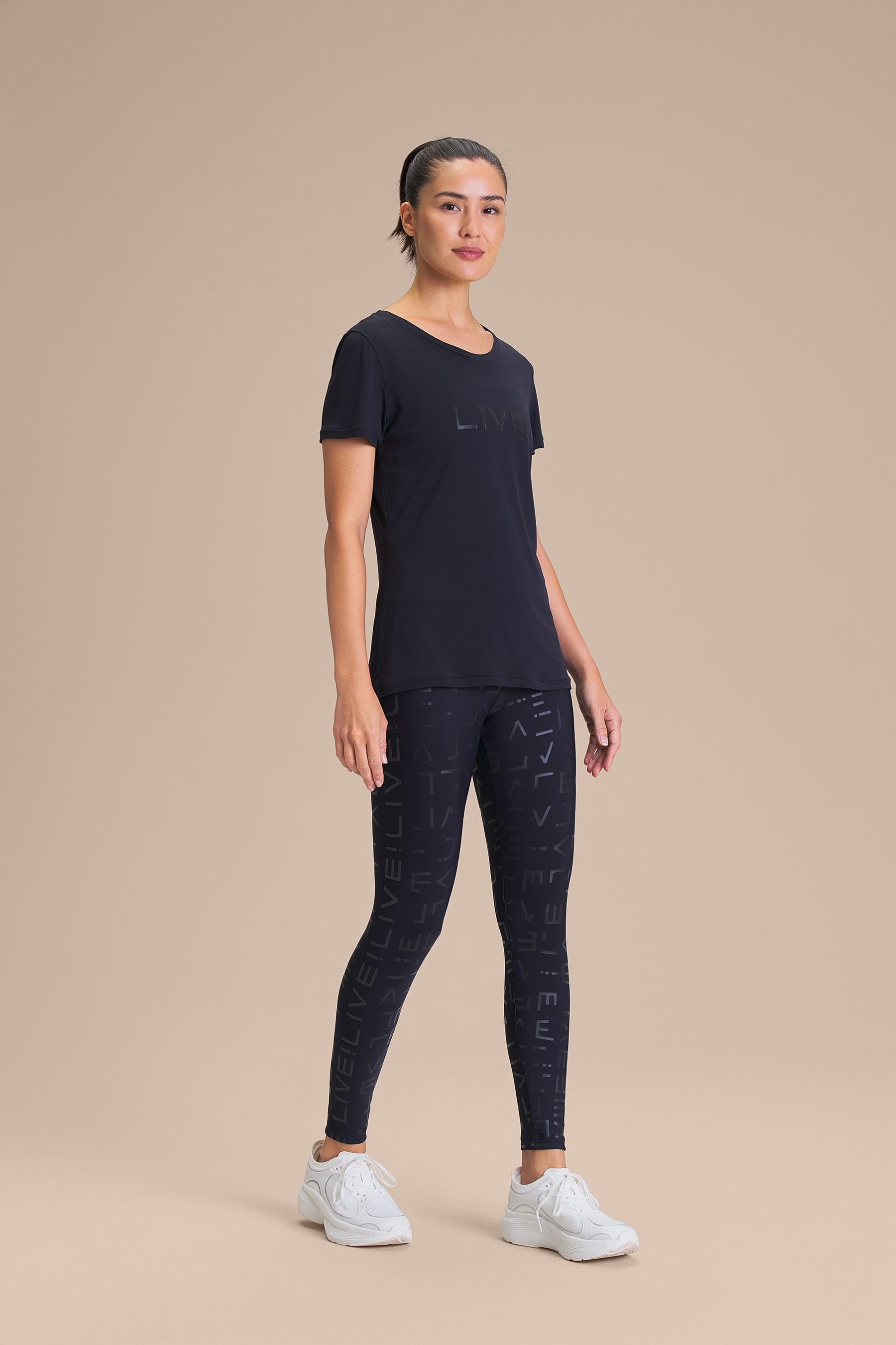 Live Camiseta Icon — Preto