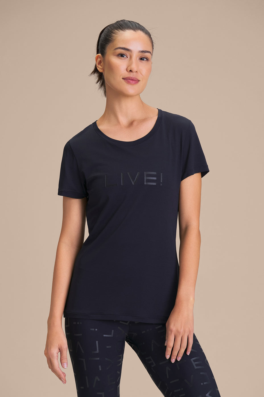 Live Camiseta Icon — Preto