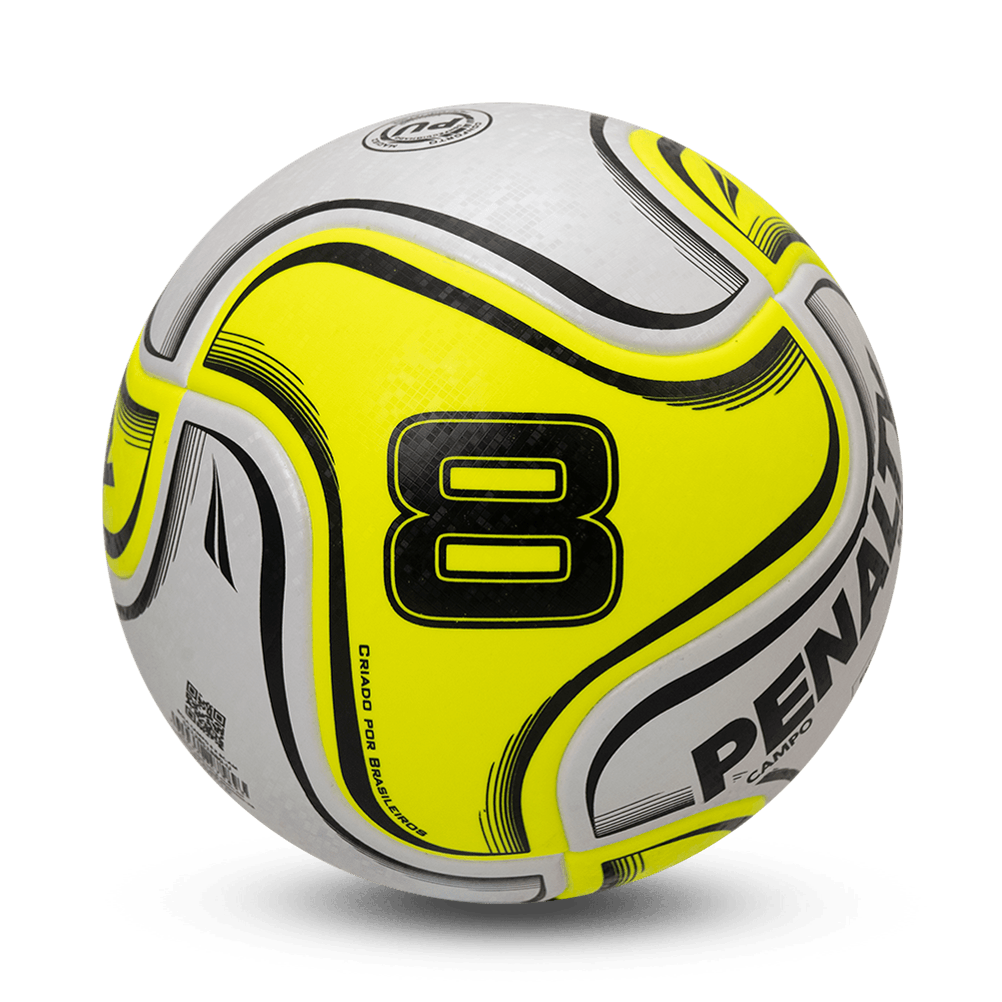 Bola Penalty Campo 8 X 521285 — Branco/Amarelo
