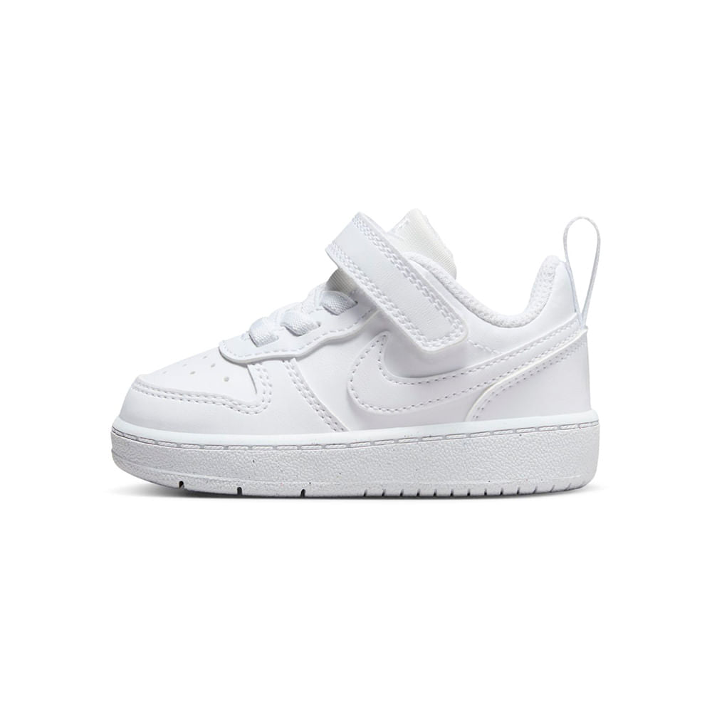 Tênis Nike Court Borough Low Recraft Infantil Dv5457 — Branco/Preto