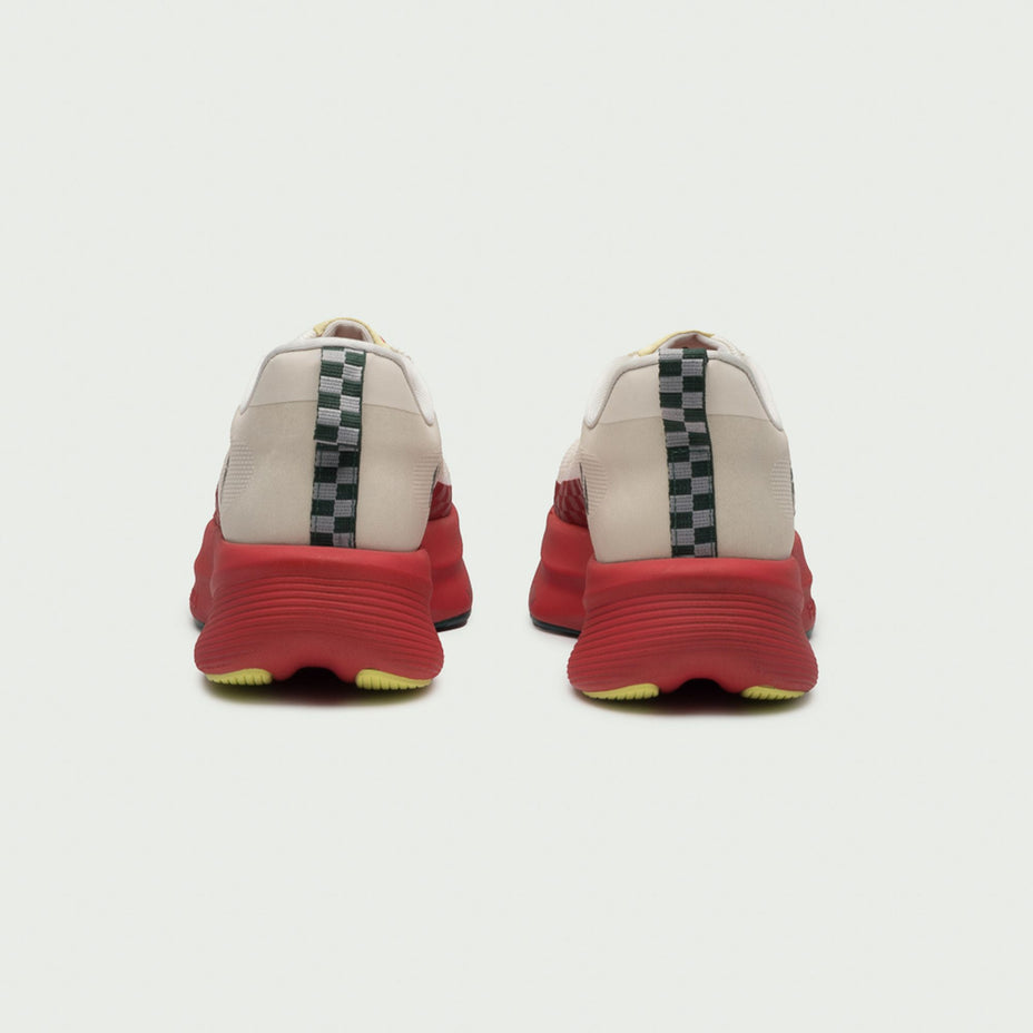 Fila Tenis Aero Skyfoam Fem. — Gardenia/Verde Limão/Vermelho