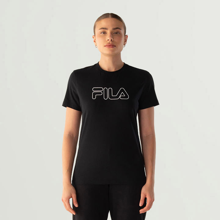 Camiseta Fila Regular Basic Outline F12l00551