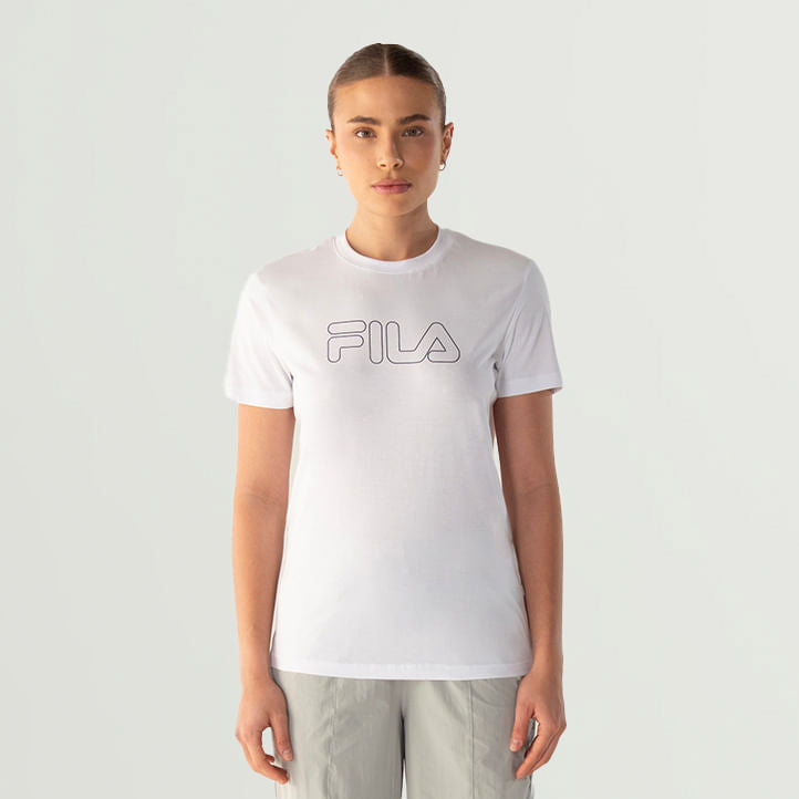 Camiseta Fila Regular Basic Outline F12l00551