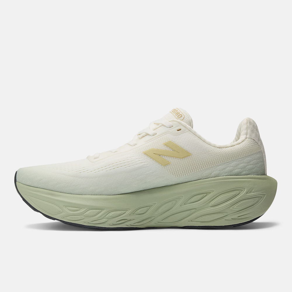 Tênis New Balance Fresh Foam X 1080v14 - Sku: M1080 — Verde Musgo Escuro