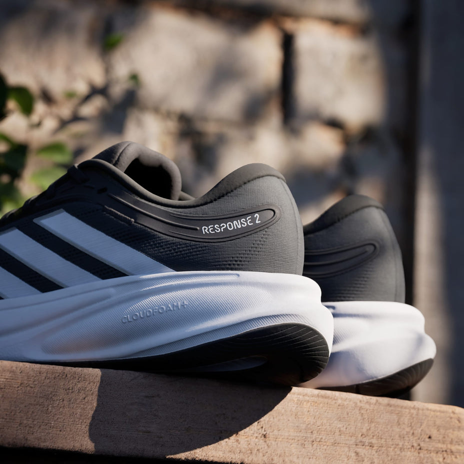 Adidas Tênis Response 2 M — Preto/Branco