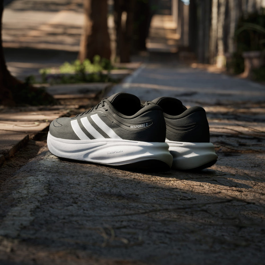 Adidas Tênis Response 2 M — Preto/Branco