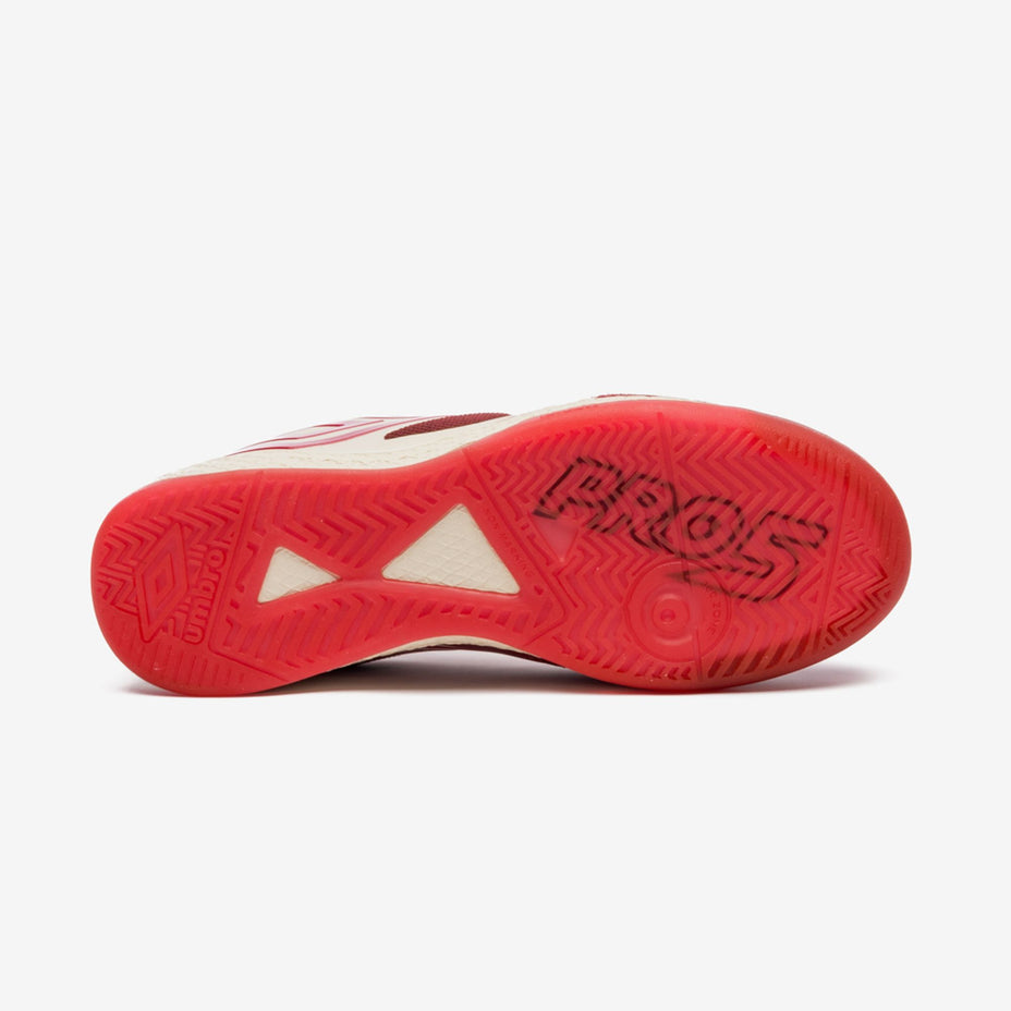 Chuteira Umbro Futsal Pro 5 Bump U01fb041 — Scooter/Branco Asparagus/Vermelho