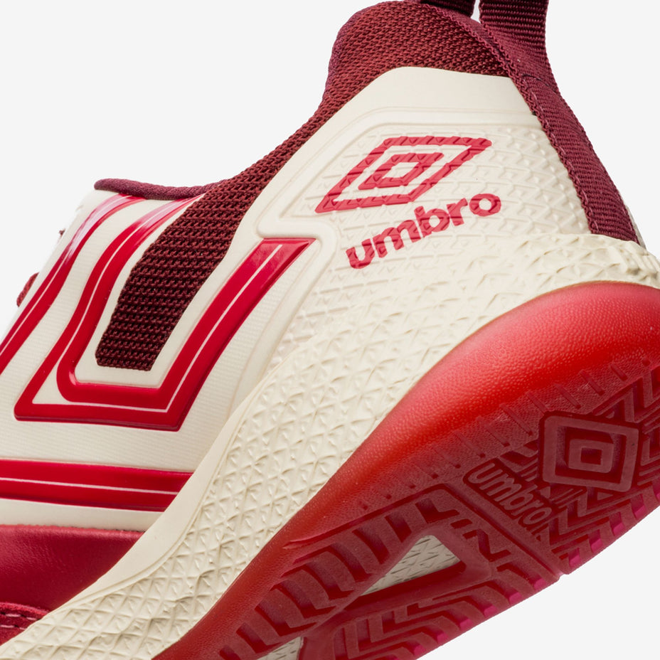 Chuteira Umbro Futsal Pro 5 Bump U01fb041 — Scooter/Branco Asparagus/Vermelho