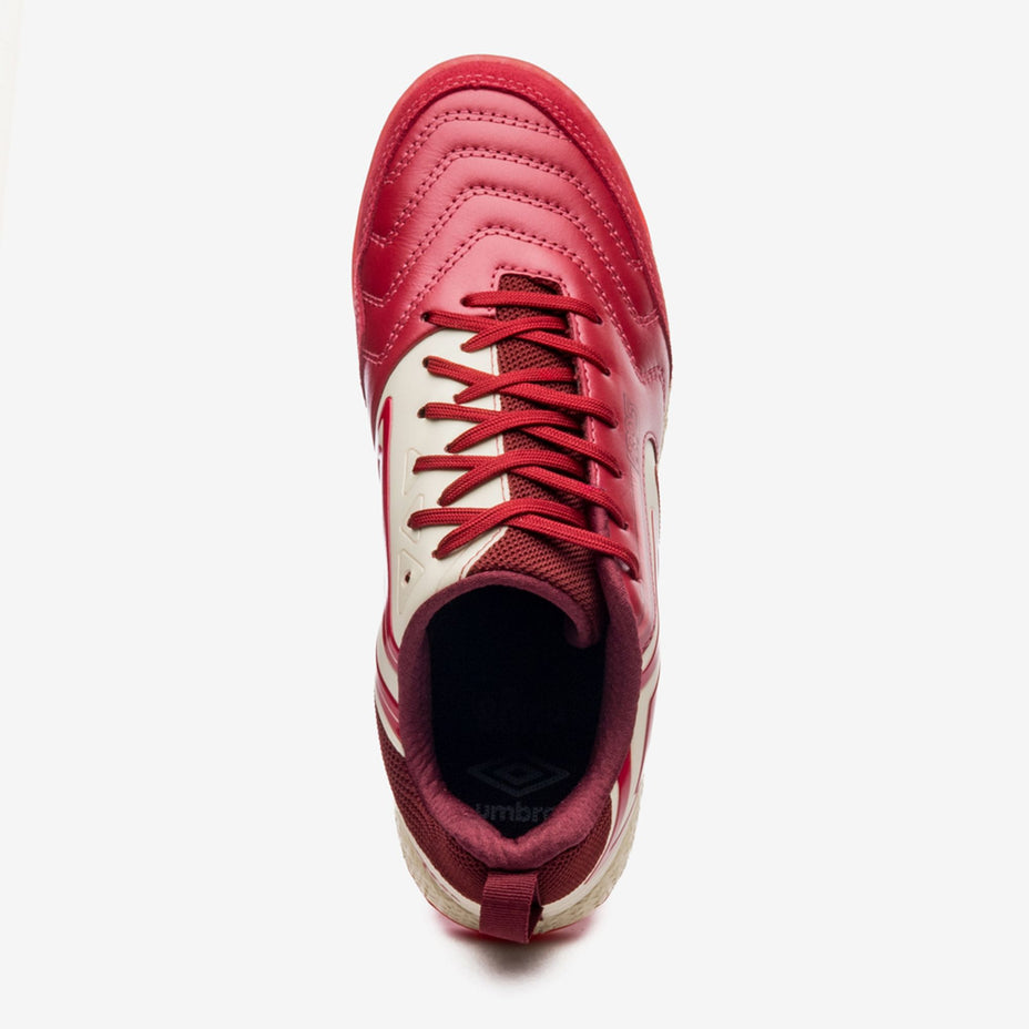 Chuteira Umbro Futsal Pro 5 Bump U01fb041 — Scooter/Branco Asparagus/Vermelho