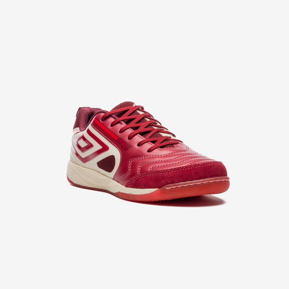 Chuteira Umbro Futsal Pro 5 Bump U01fb041 — Scooter/Branco Asparagus/Vermelho