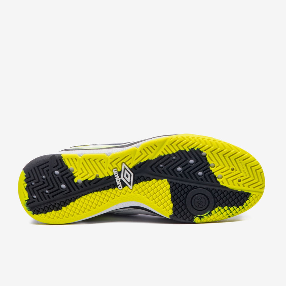Chuteira Umbro Futsal Adamant Master Class Pro Bump U03fb00291 — Branco Preto Limao