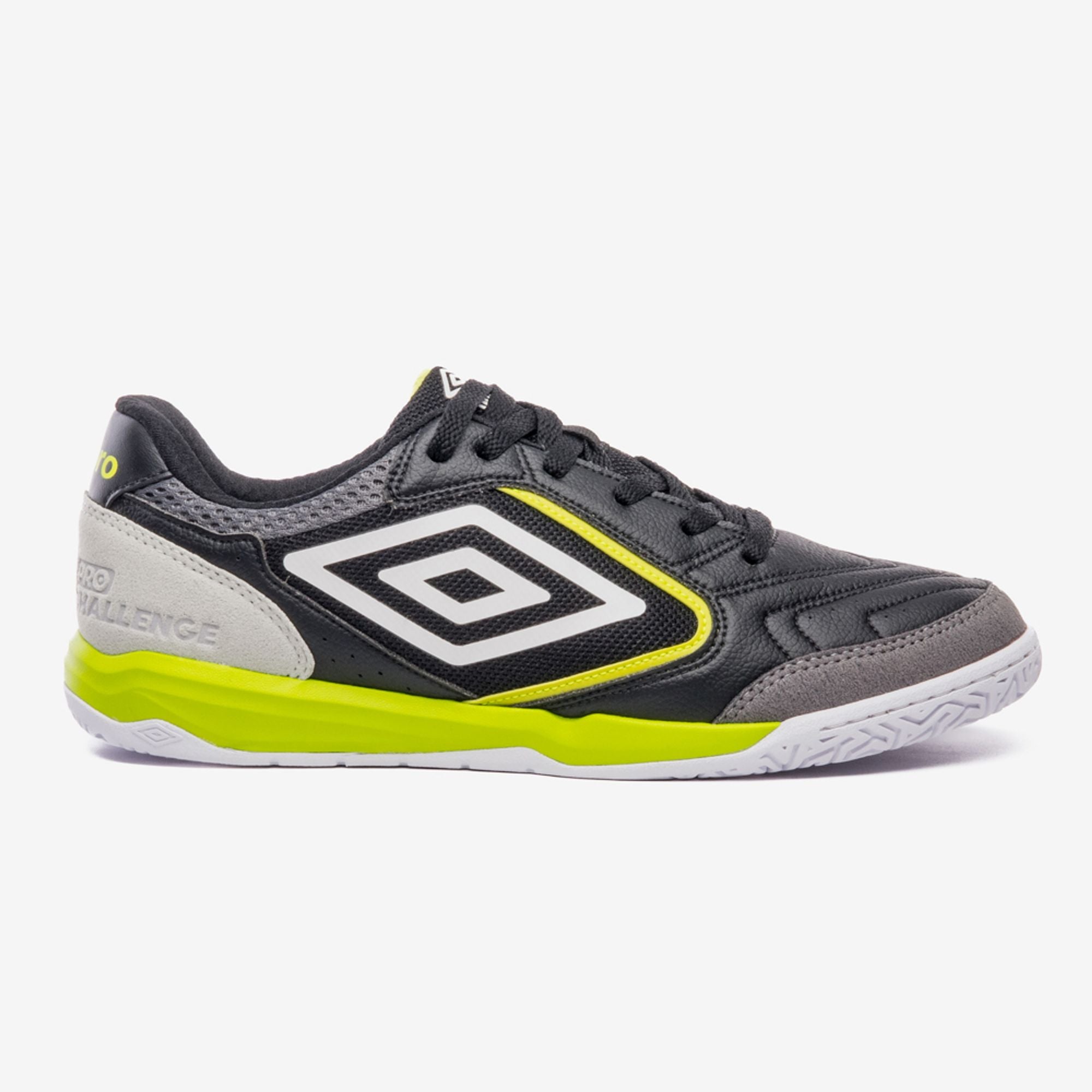 Umbro Chut. Indoor  Pro Challenge Uptake — Preto/Verde Limao/Branco