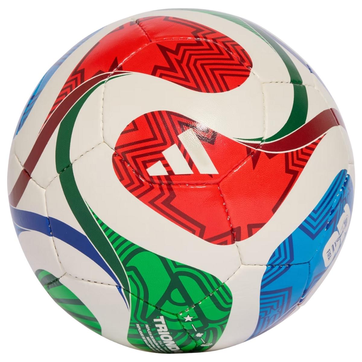 Bola Adidas Copa Do Mundo Da Fifa 26 Trionda Training Sala Jd8048 — Branco/Vermelho