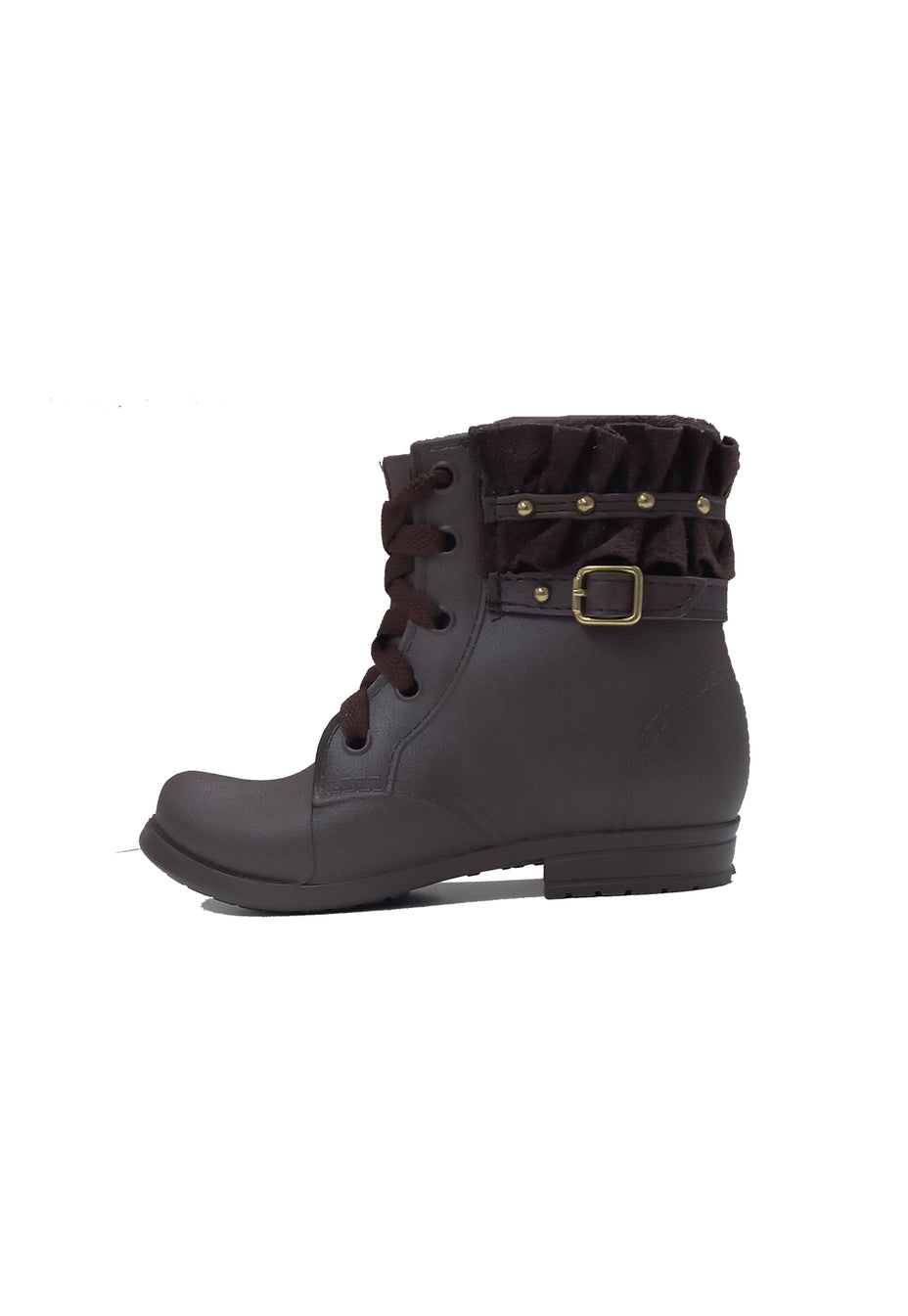 Bota Pegada Feminina Cano Curto Em Couro 280503