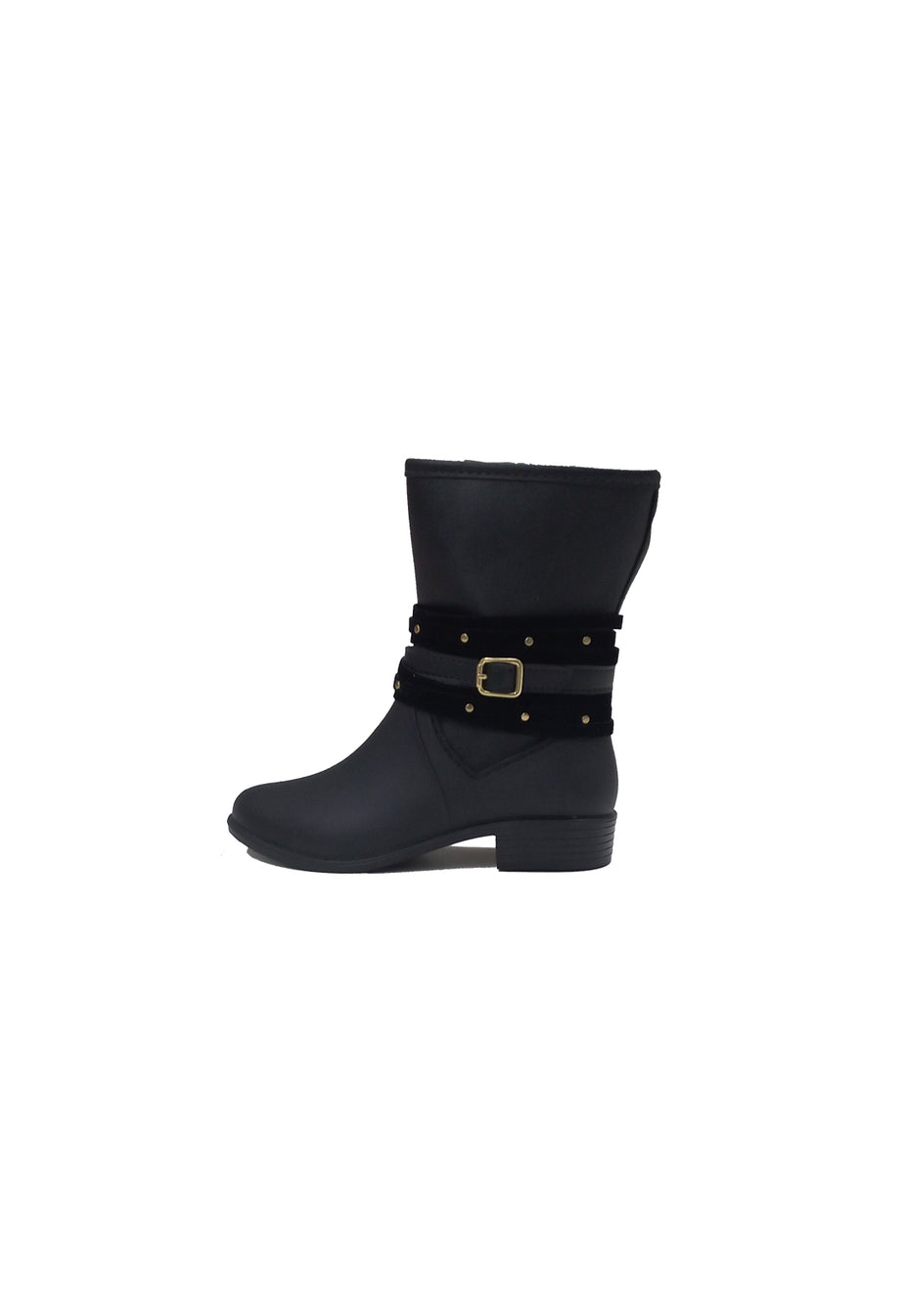 Bota Pegada Feminina Cano Curto Em Couro 280503