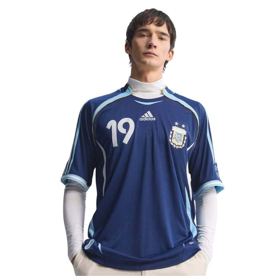 Camisa Adidas Messi Seleção Argentina Ii 2006 Jn3709