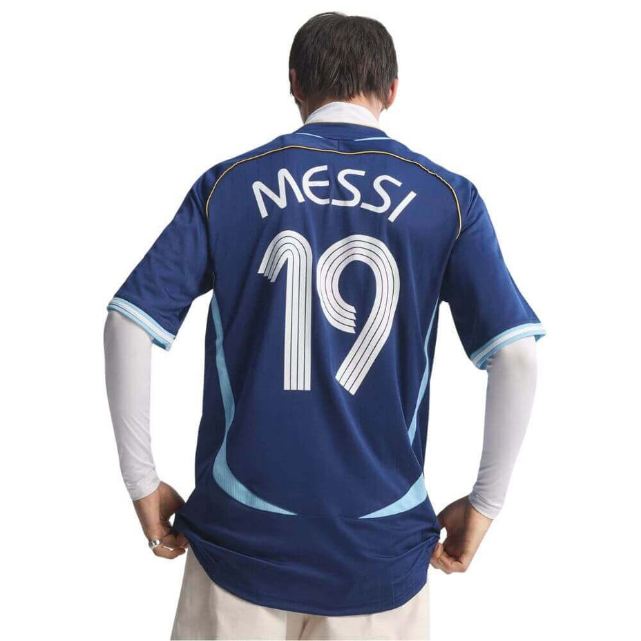 Camisa Adidas Messi Seleção Argentina Ii 2006 Jn3709