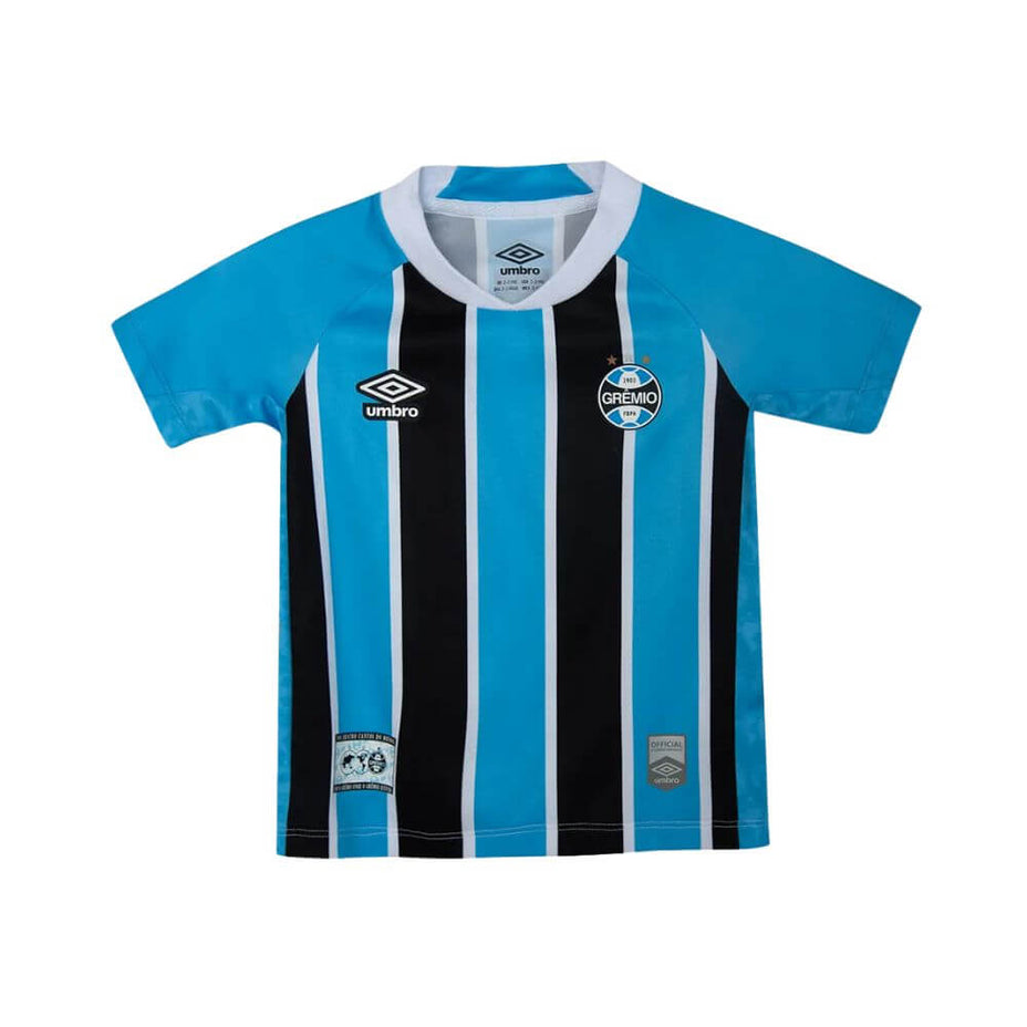 Camisa Umbro Grêmio Of 1 2025 Infantil U34g03499