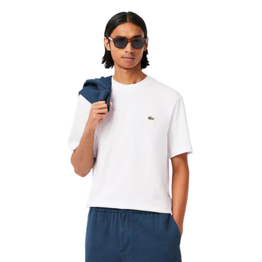 Camiseta Lacoste Clássica Branca Th7318-23-001