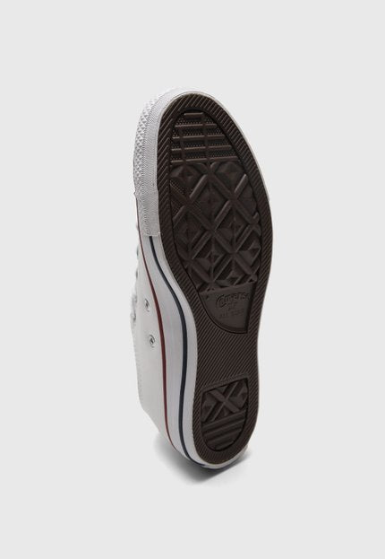 Tênis Converse Chuck Taylor All Star Cano Baixo Branco Ct0001