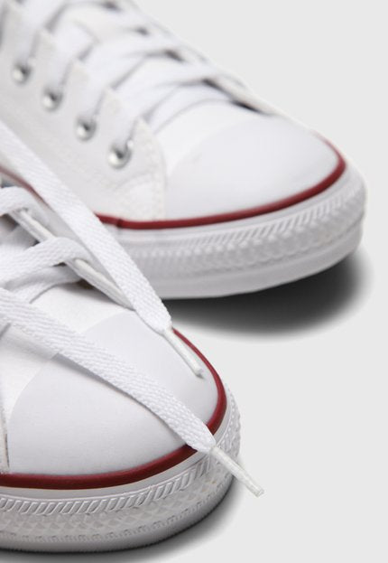 Tênis Converse Chuck Taylor All Star Cano Baixo Branco Ct0001