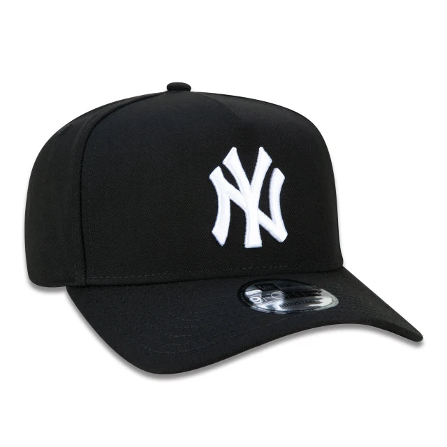 Boné New Era 9forty A-Frame Snapback Mlb New York Yankees Preto Mbi22bon119