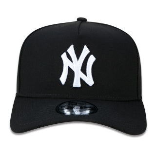Boné New Era 9forty A-Frame Snapback Mlb New York Yankees Preto Mbi22bon119