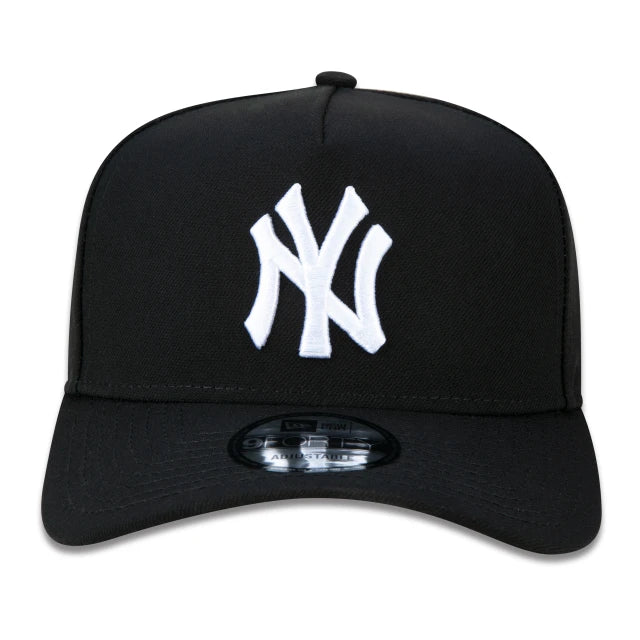 Boné New Era 9forty A-Frame Snapback Mlb New York Yankees Preto Mbi22bon119