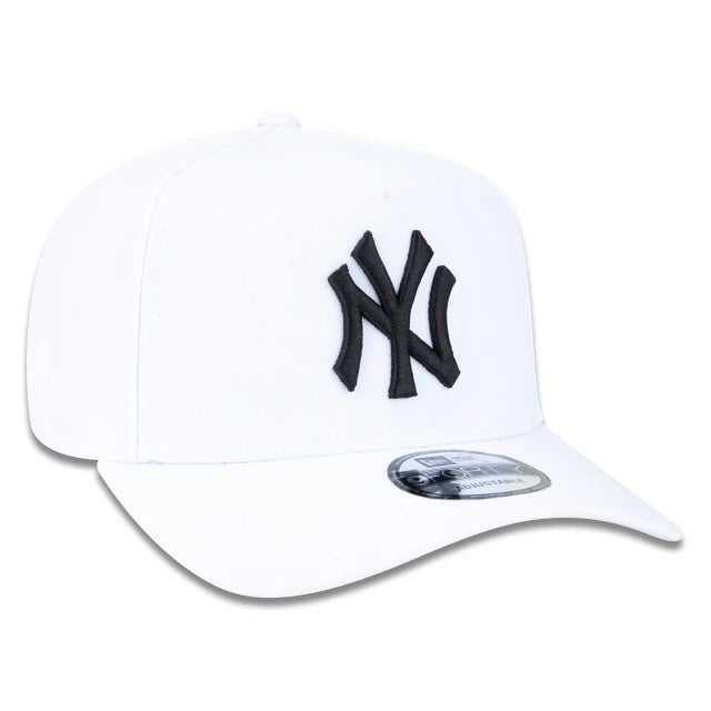 Boné 9forty A-Frame Snapback Mlb New York Yankees Branco Mbi22bon120