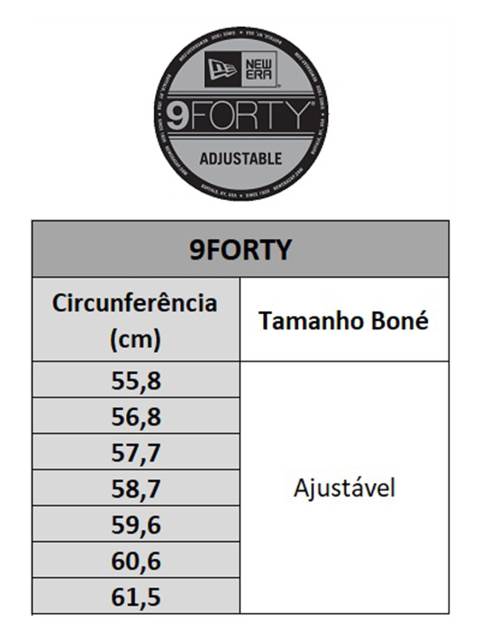 Boné New Era 9forty High Profile Mlb New York Yankees Preto Mbperbon328
